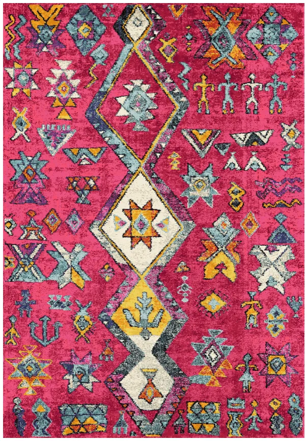 Tappeto Wilton - Misare (rosa/multi)