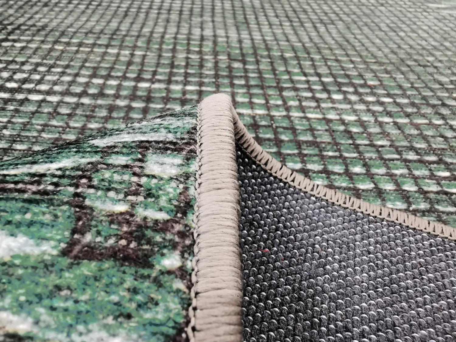 Tappeto Wilton - Favone (blu/verde)