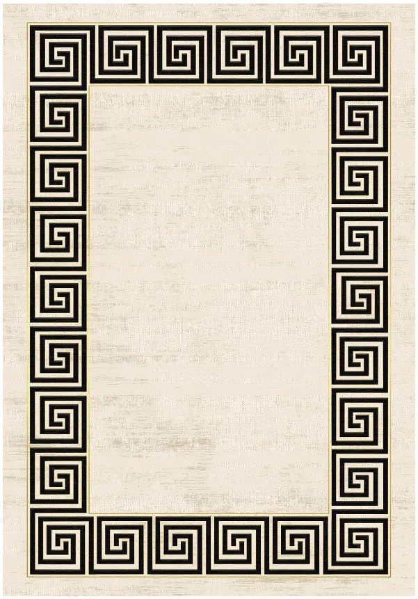Tappeto Wilton - Mytos (beige/nero)
