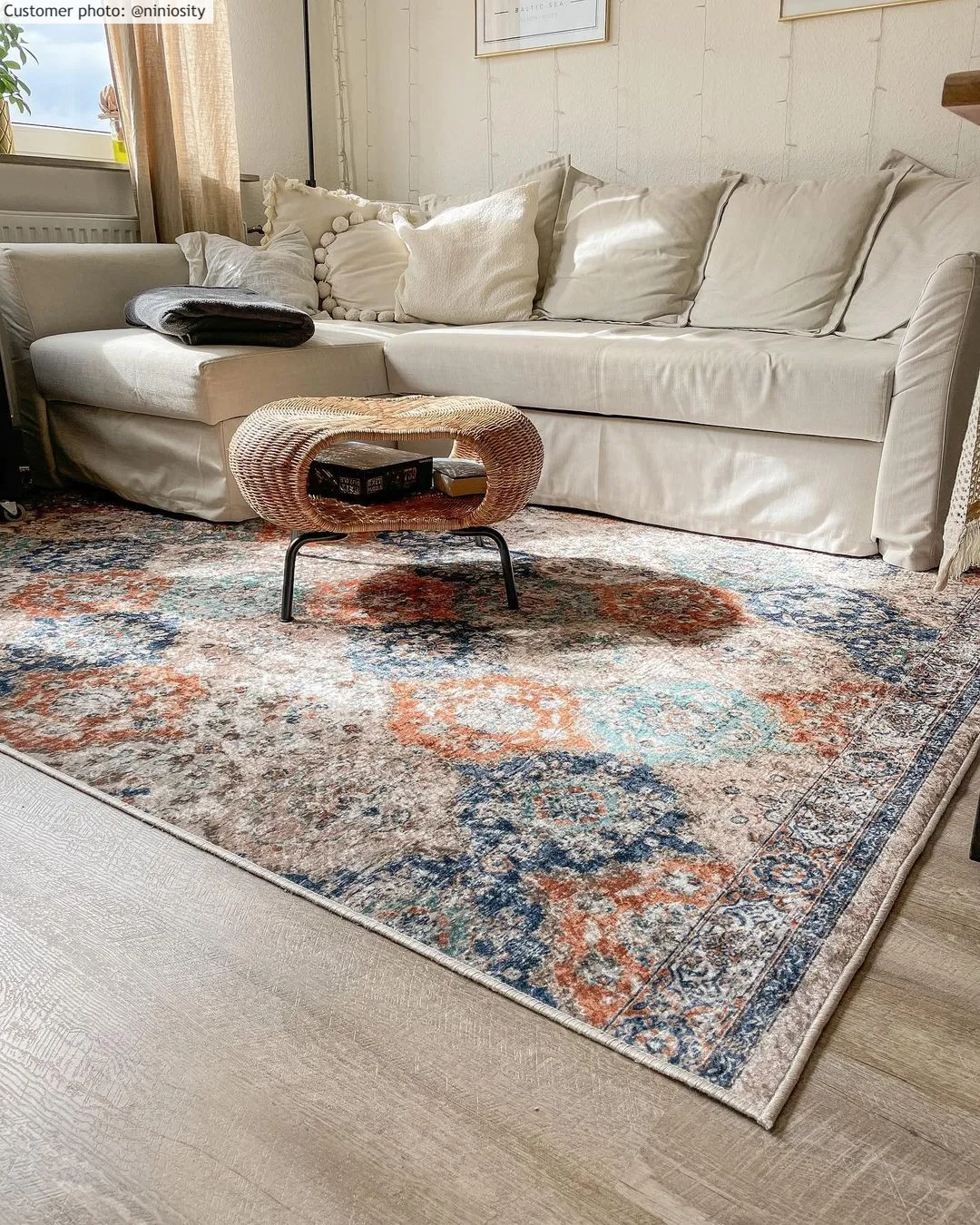 Tappeto Wilton - Bohemia (blu/multi)