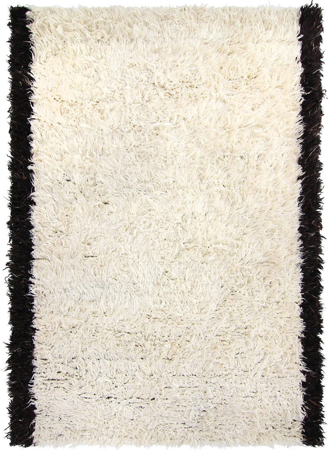 Tappeto In Lana - Nova (bianco/nero)