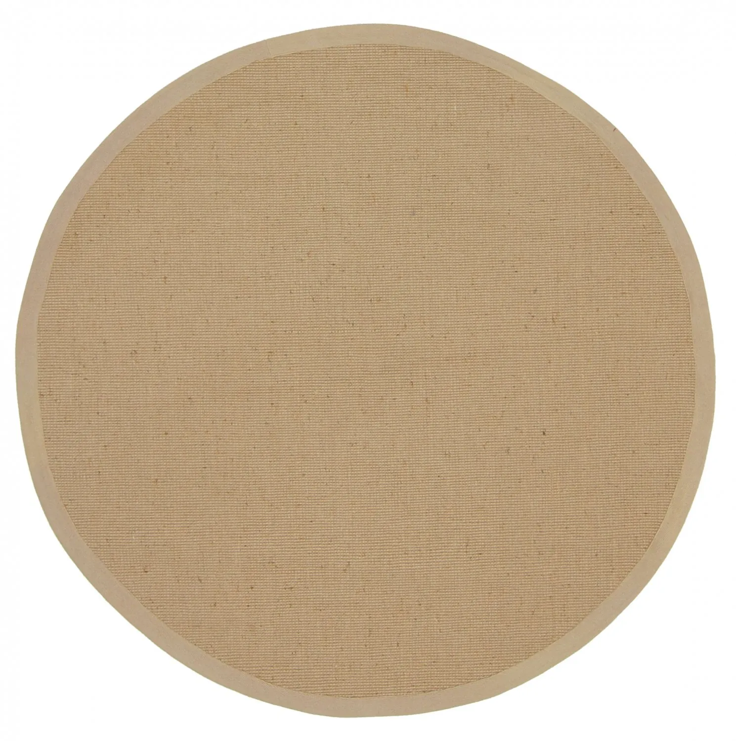 Tappeto rotondo (sisal) - Agave (beige/avorio)