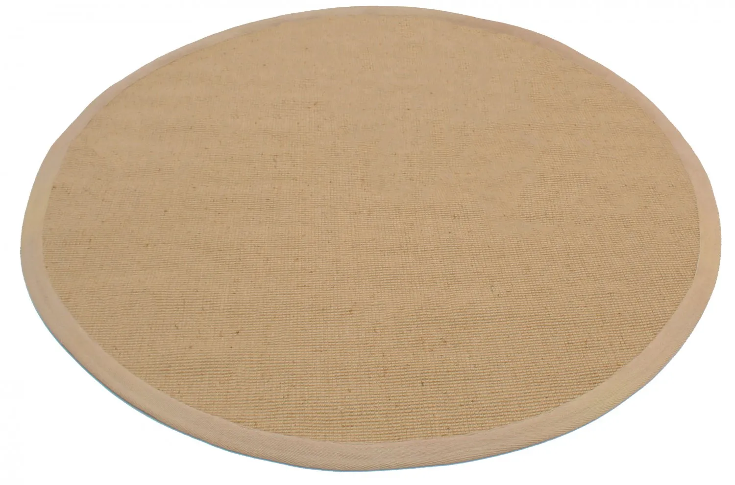 Tappeto rotondo (sisal) - Agave (beige/avorio)