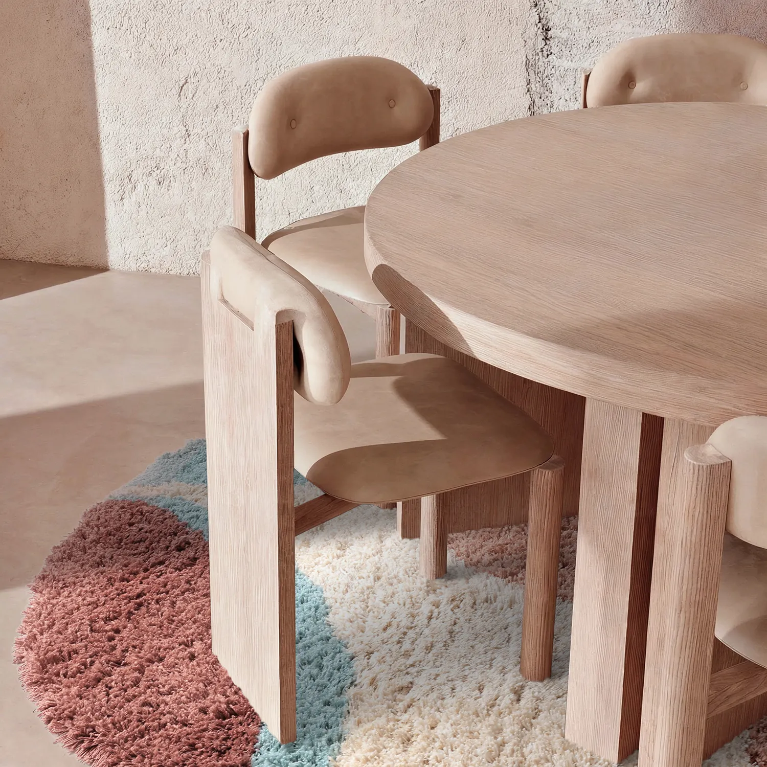 Tappeto ovale - Tropea Natural Cotton Shaggy (multi)