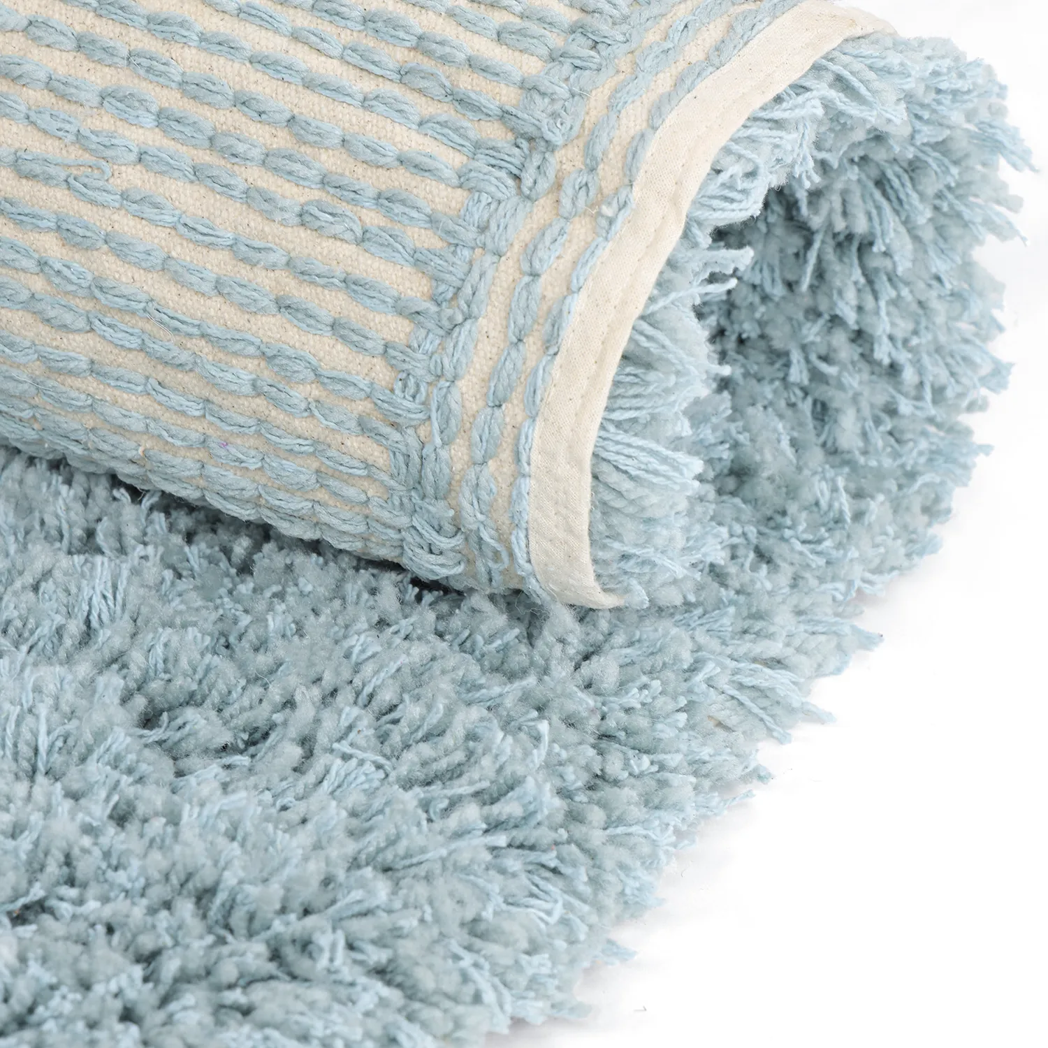 Tappeto ovale - Tropea Natural Cotton Shaggy (multi)