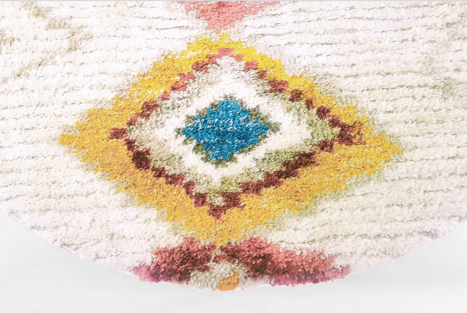 Tappeti rotondi - Macchia (beige/multi)
