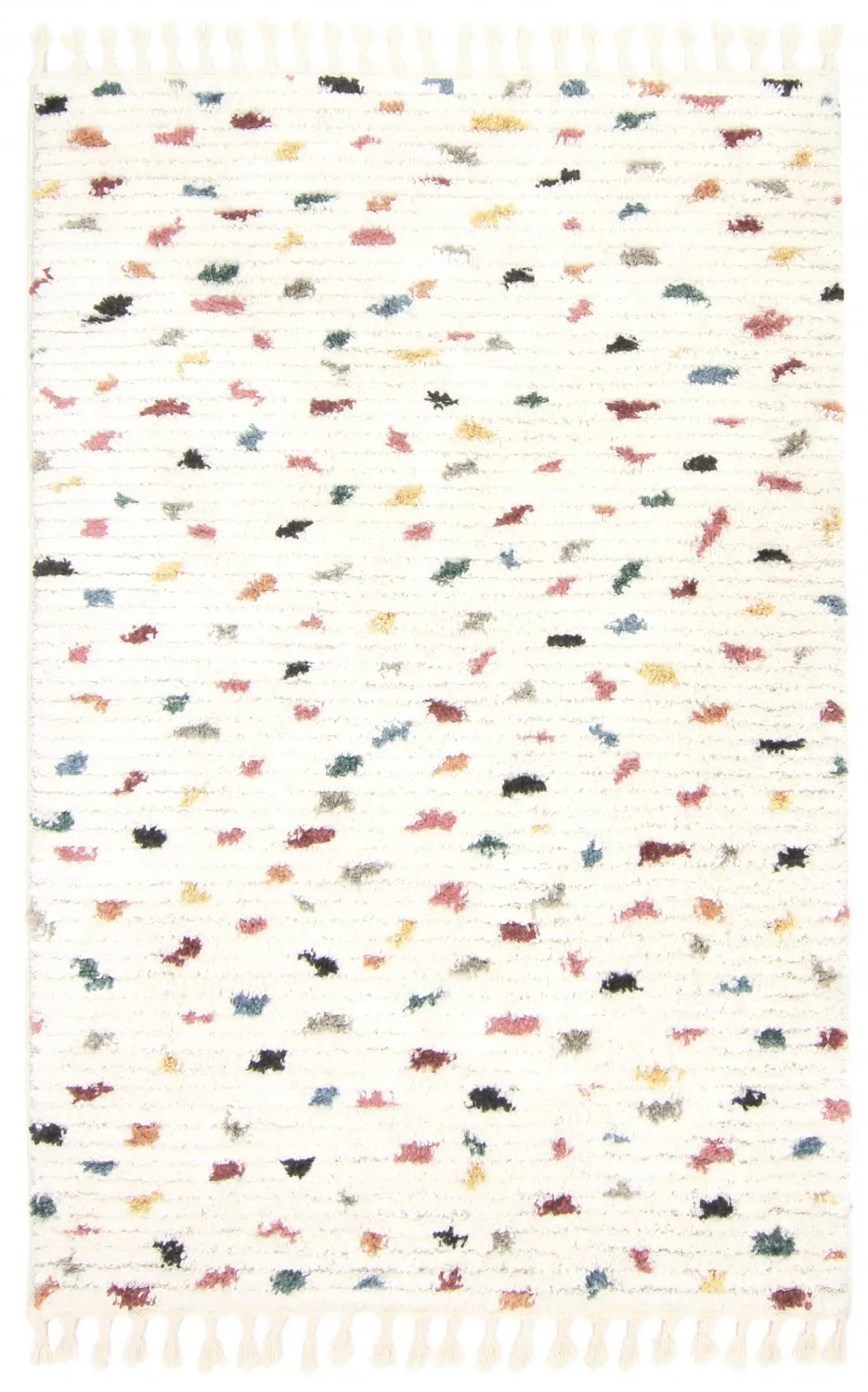 Tappeto A Pelo Lungo - Luzi (beige/multi)