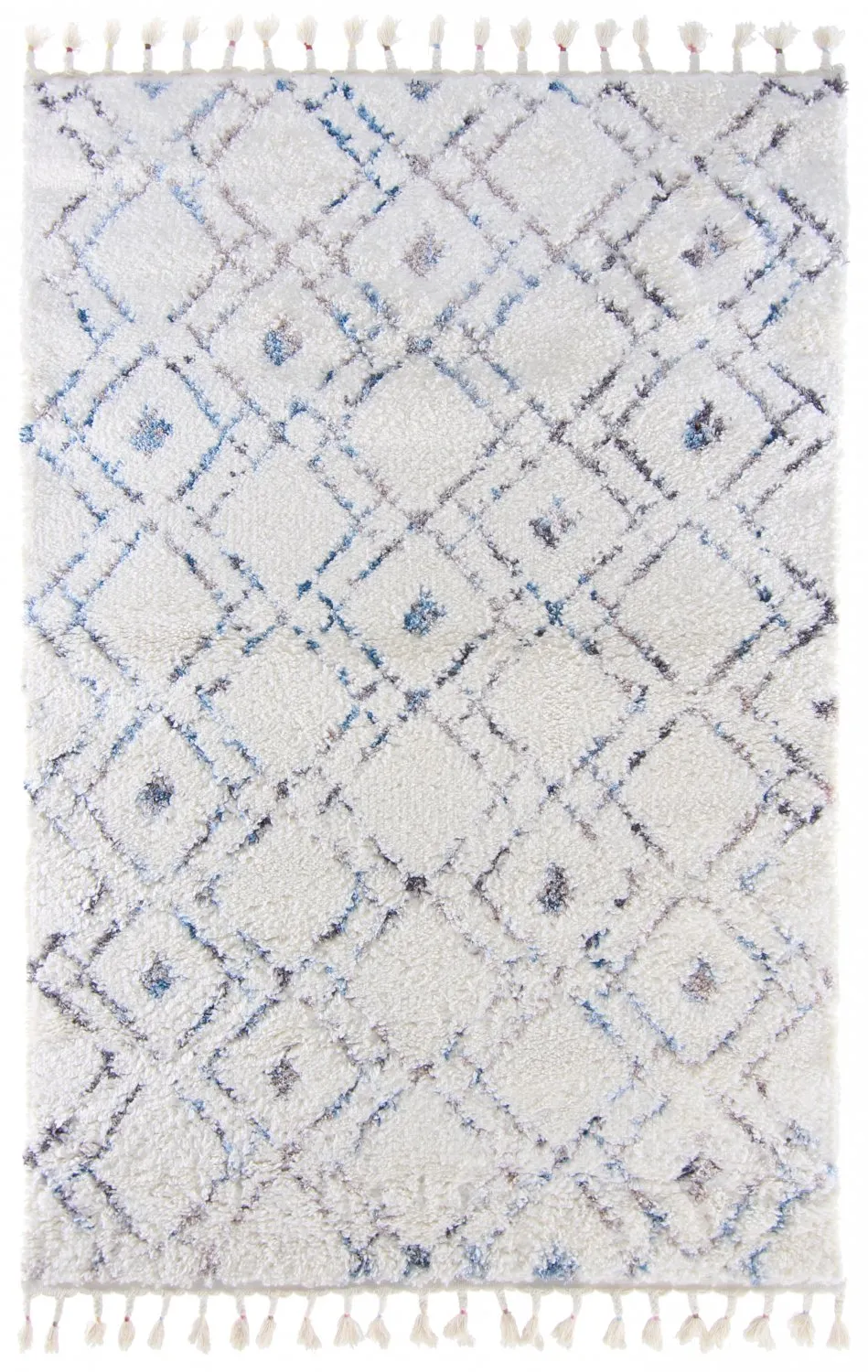 Tappeto A Pelo Lungo - Lugo (blu/multi)