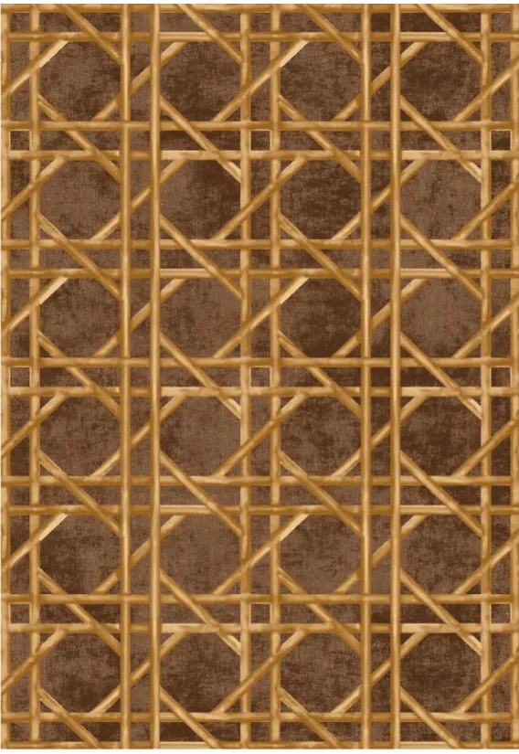 Tappeto Wilton - Pachino (marrone/oro)