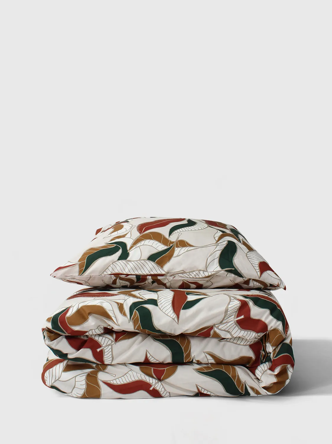 Set copripiumino - Amalie (beige/rust)