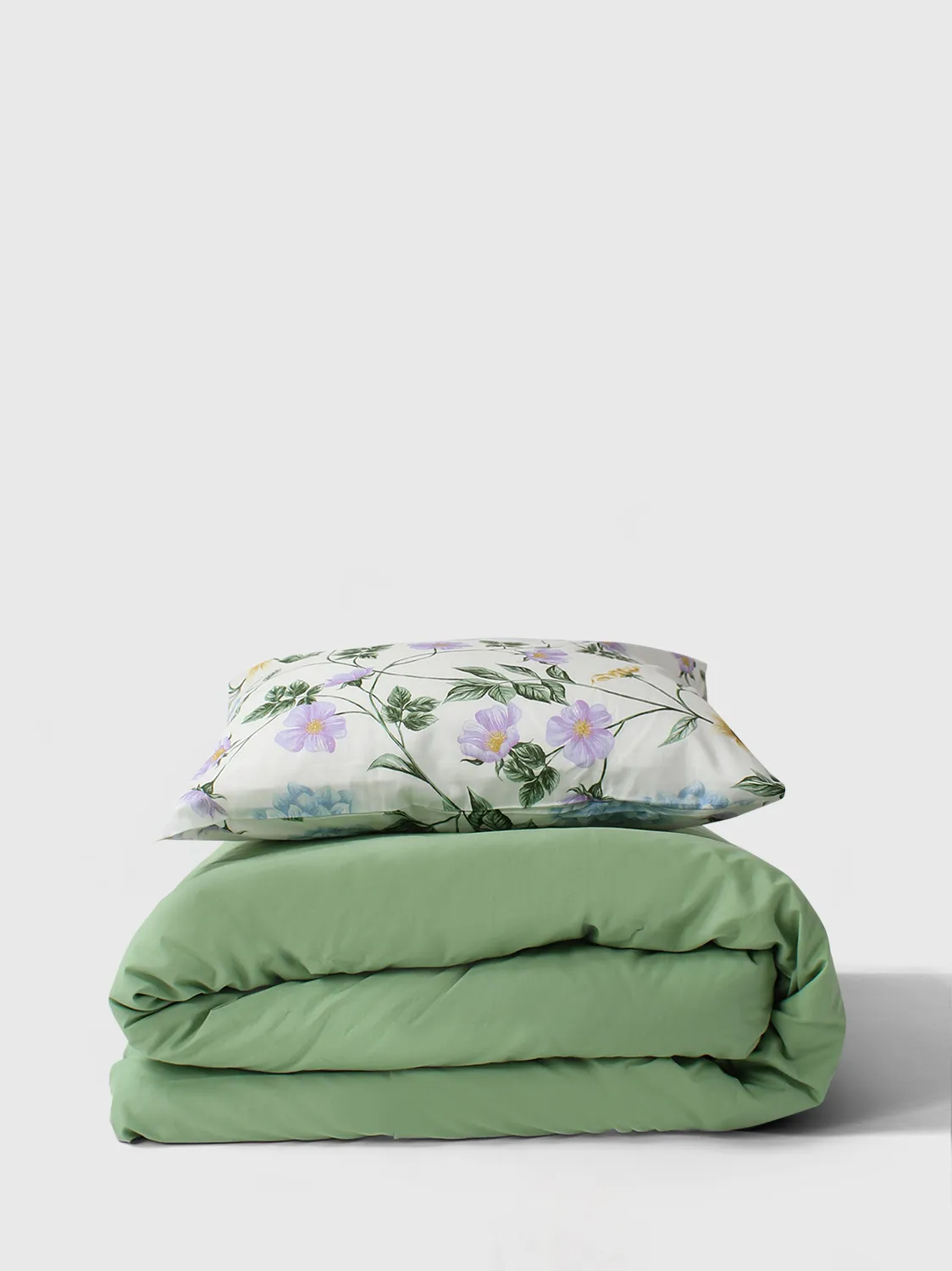 Set copripiumino - Dahlia (blu)