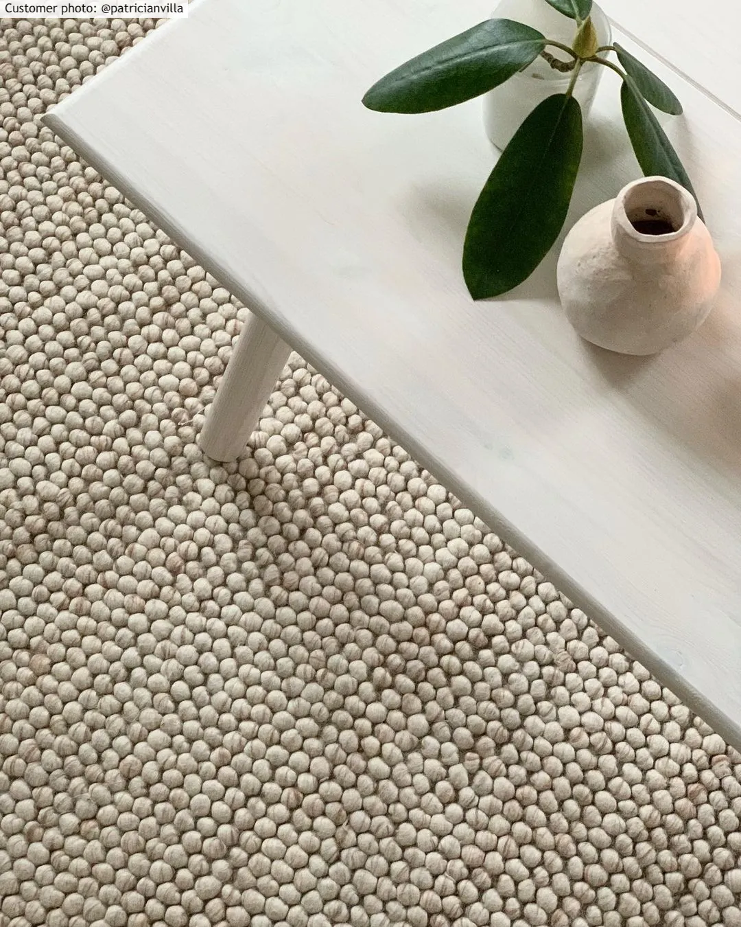 Tappeto In Lana - Avafors Wool Bubble (natural)