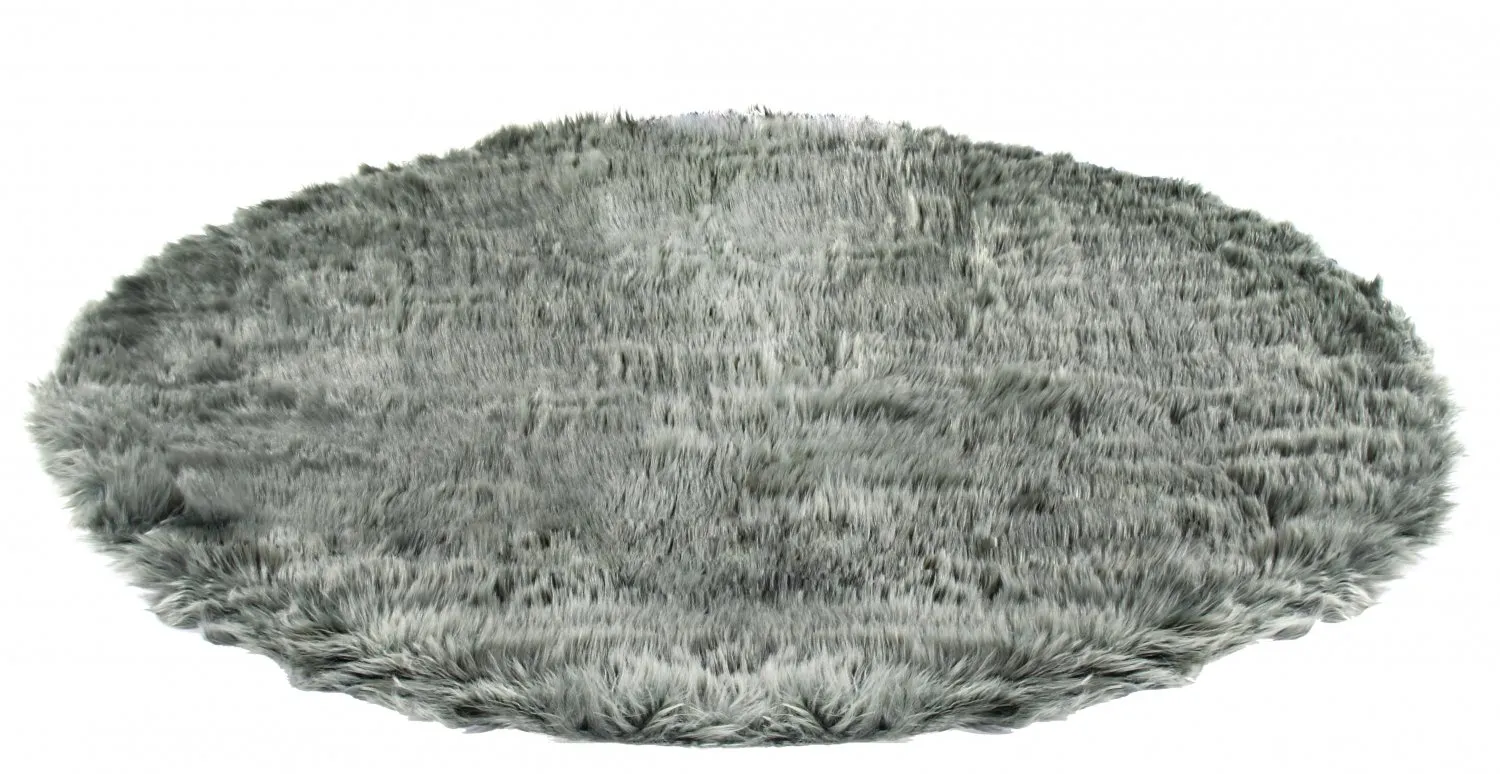 Tappeti rotondi - Pomaire (grigio/verde)