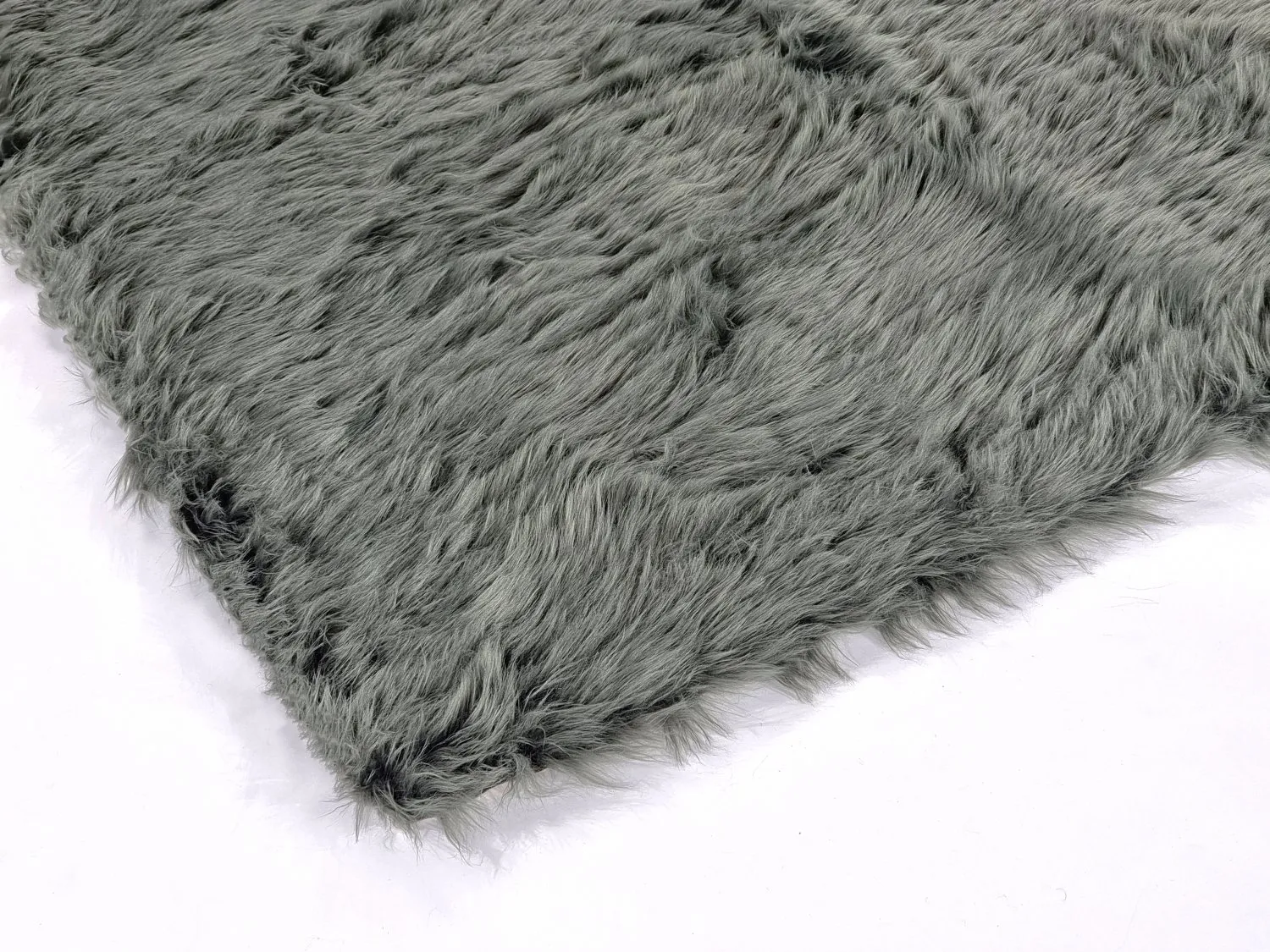 Tappeto A Pelo Lungo - Pomaire (grigio/verde)