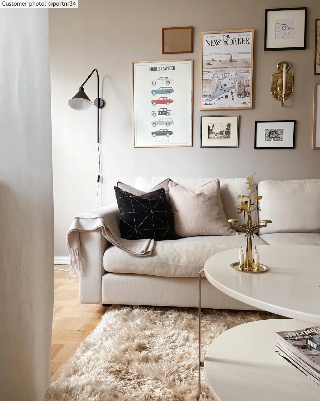 Tappeto A Pelo Lungo - Kanvas (beige)