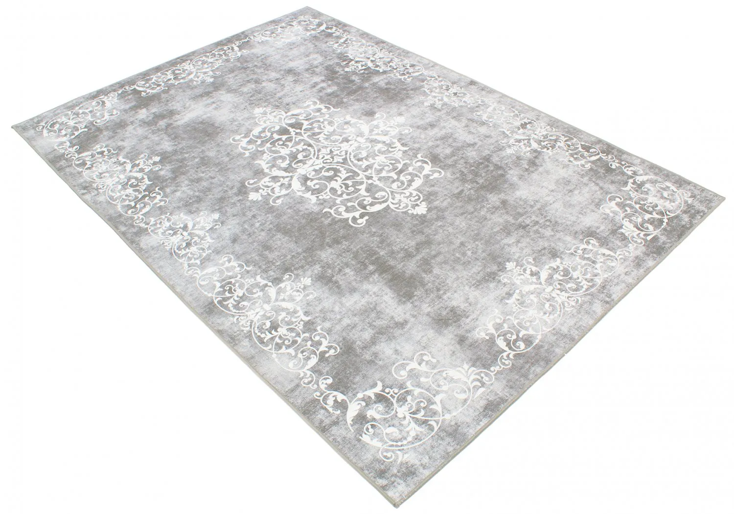 Tappeto Wilton - Santi (grigio/bianco)
