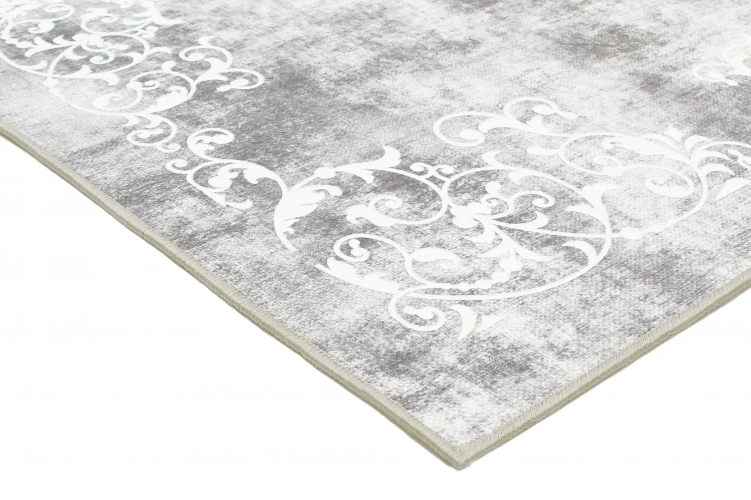 Tappeto Wilton - Santi (grigio/bianco)