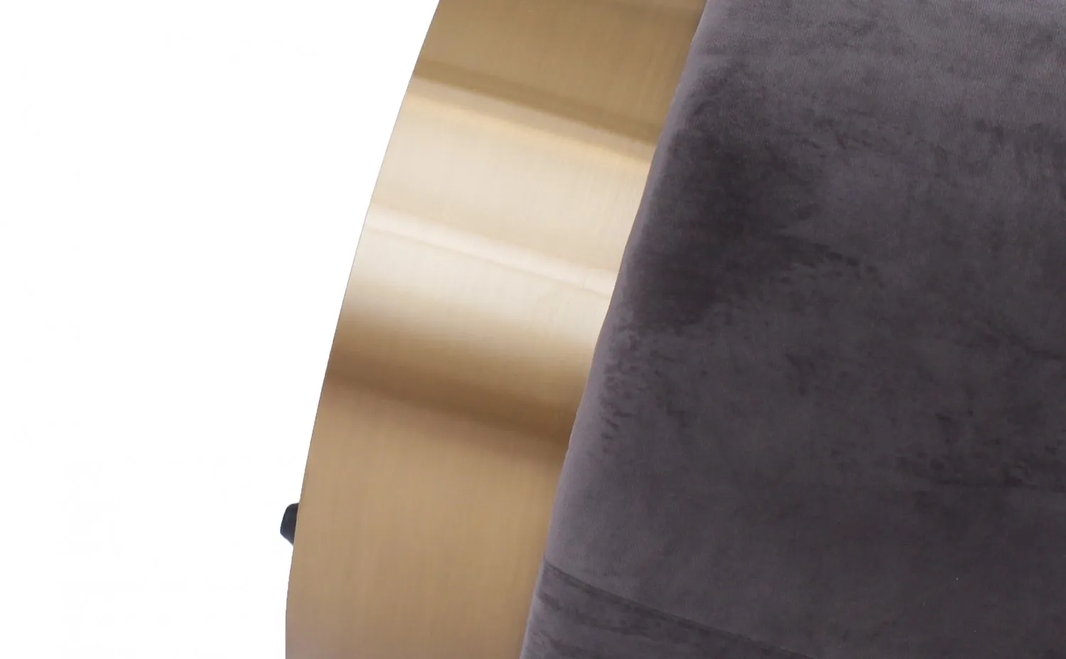 Pouf In Velluto - Copenhagen (grigio)