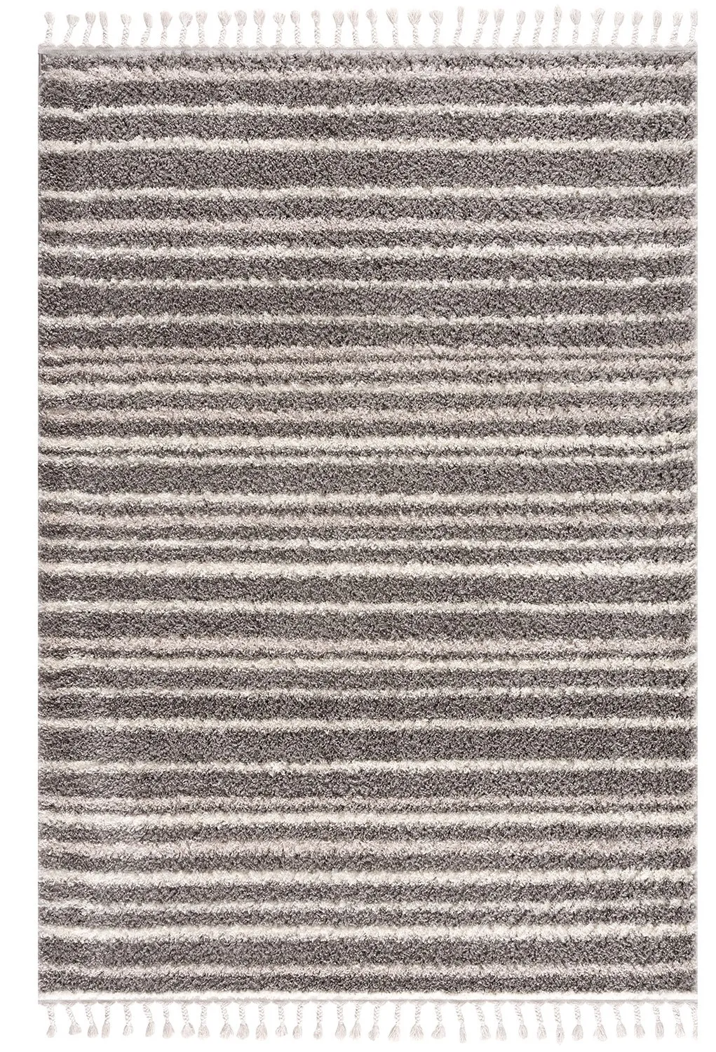 Tappeto A Pelo Lungo - Manabi (grigio)