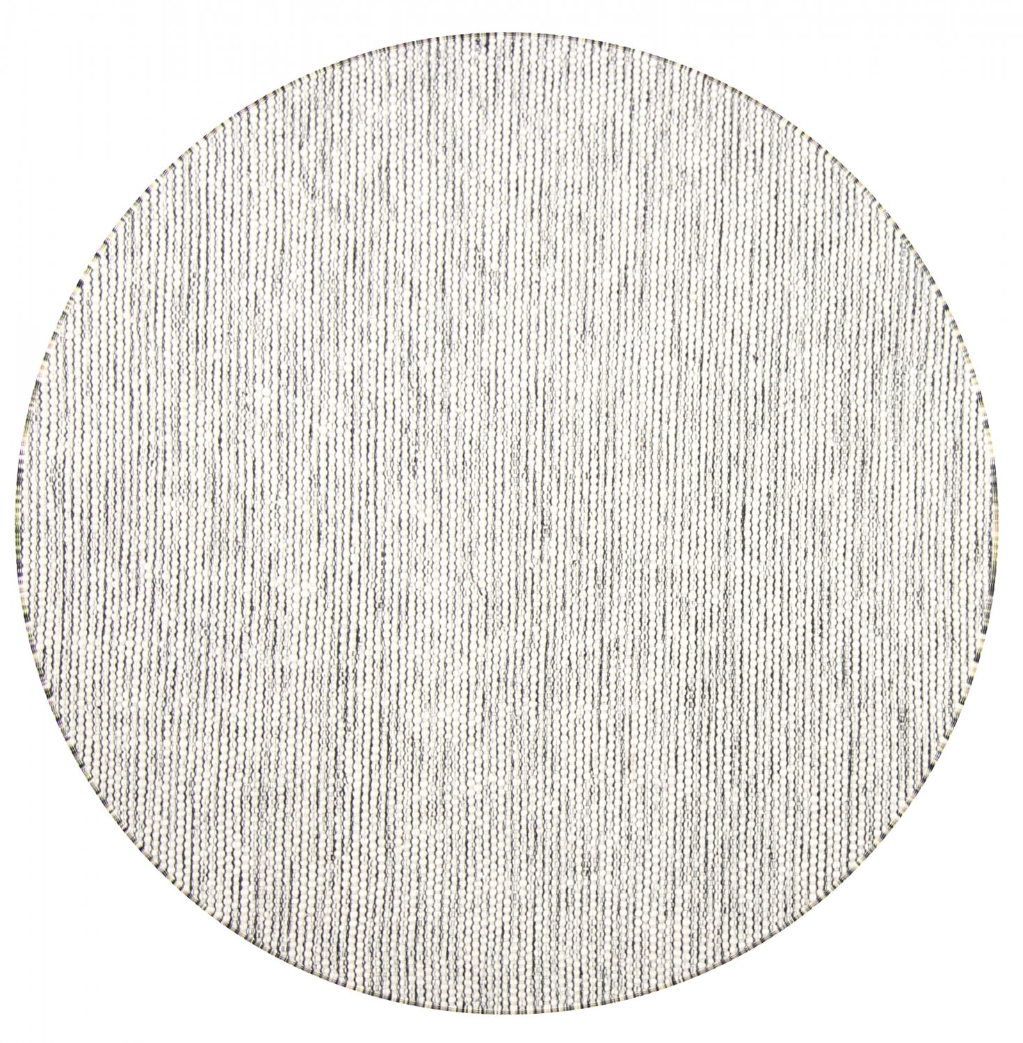 Tappeti rotondi - Otago (nero/bianco)