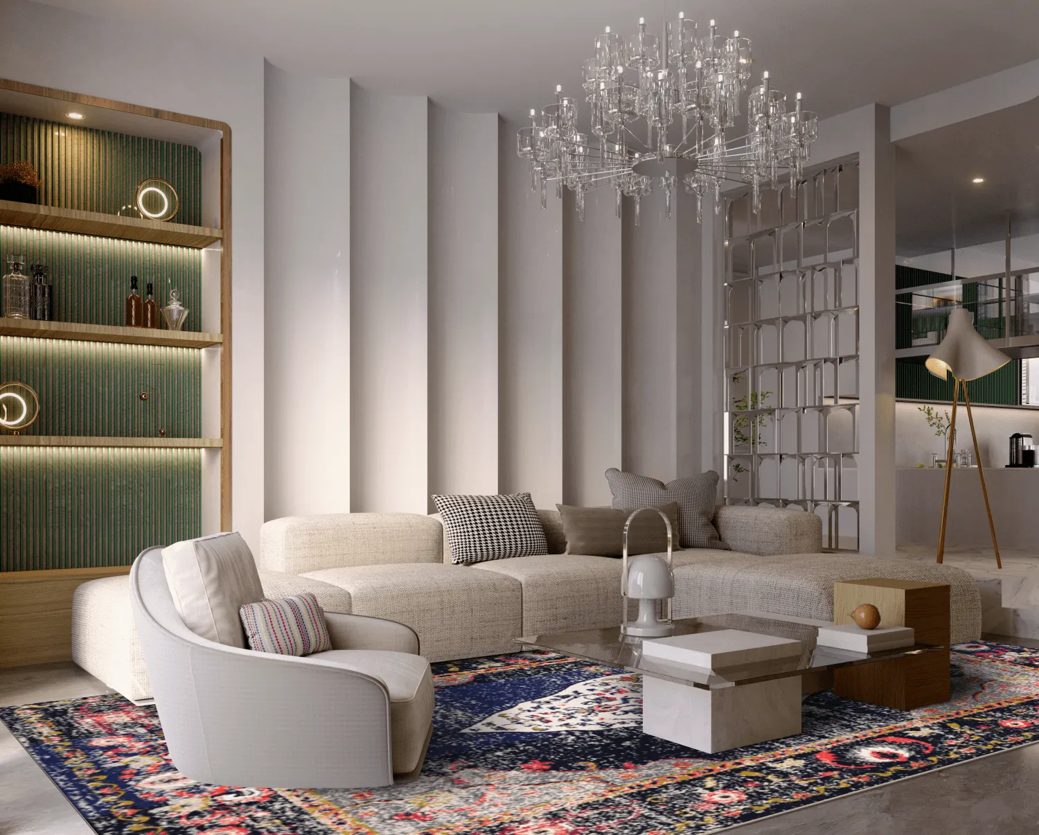 Tappeto Wilton - Rocca (multi)