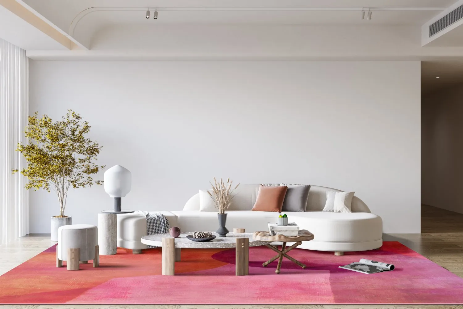 Tappeto Wilton - Lazio (rosa)