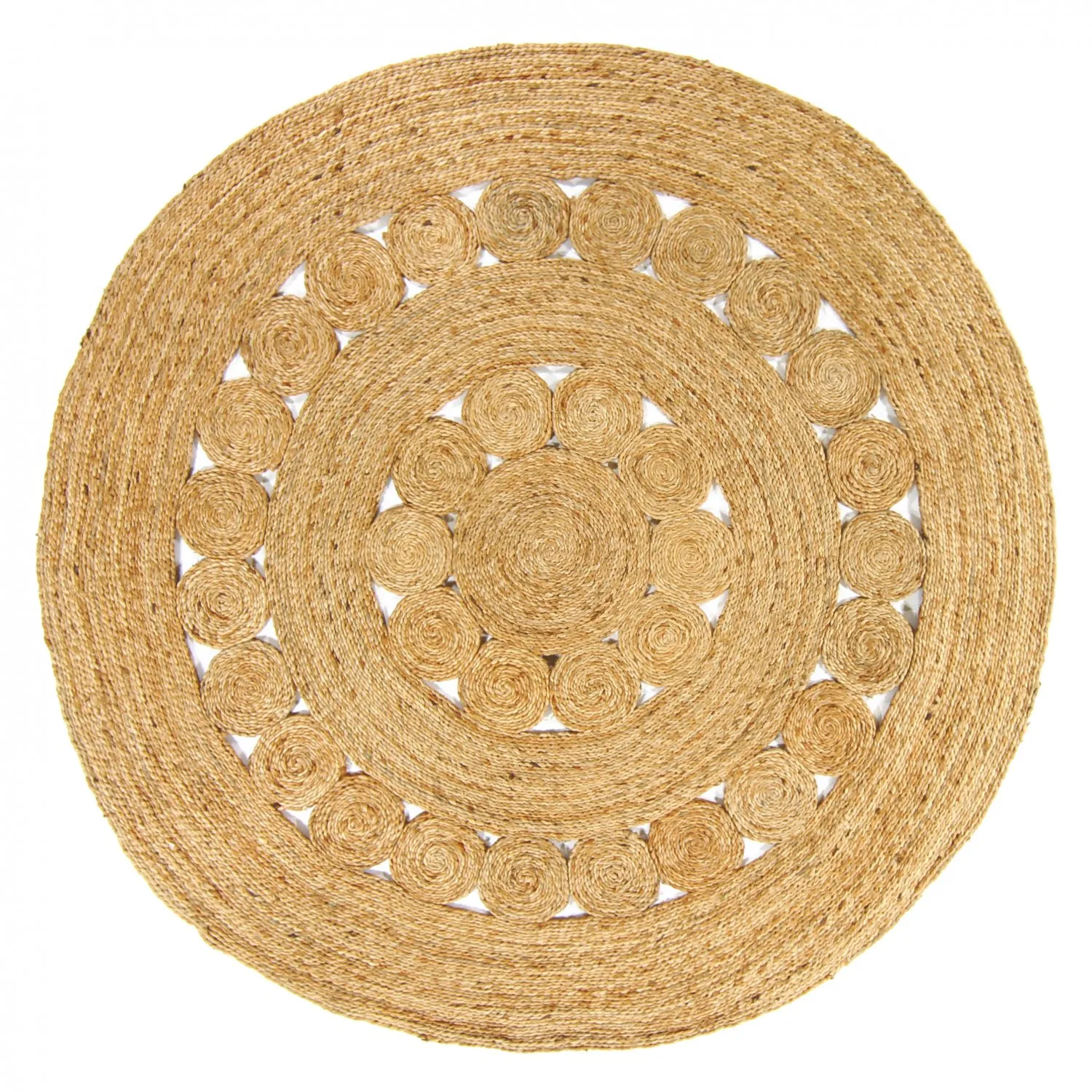 Tappeti rotondi - Soro (iuta)