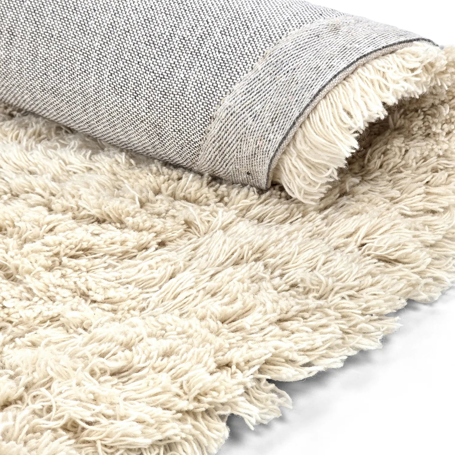 Tappeto rotondo - Aliste Wool Shaggy (alabaster gleam)