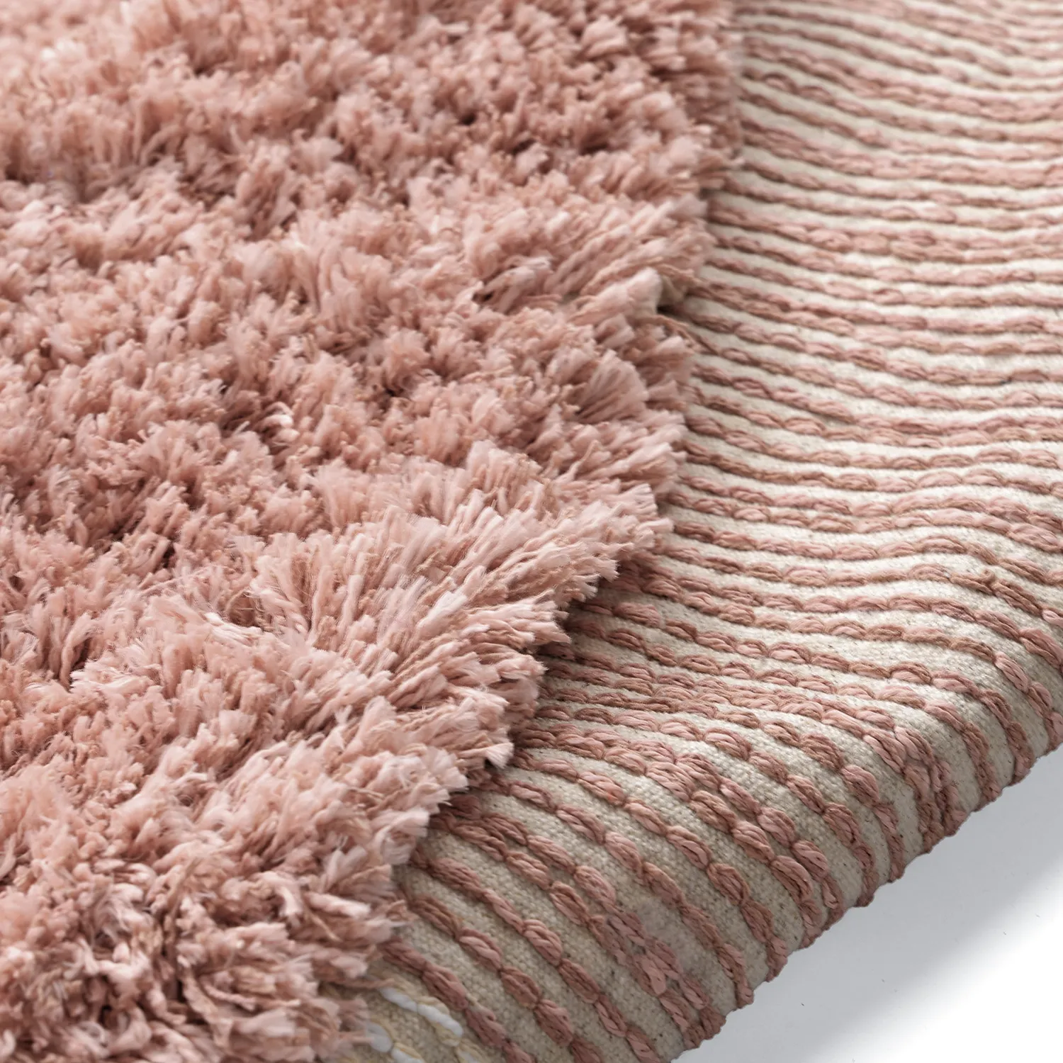 Tappeto rotondo - Perast Natural Cotton Shaggy (multiplo)