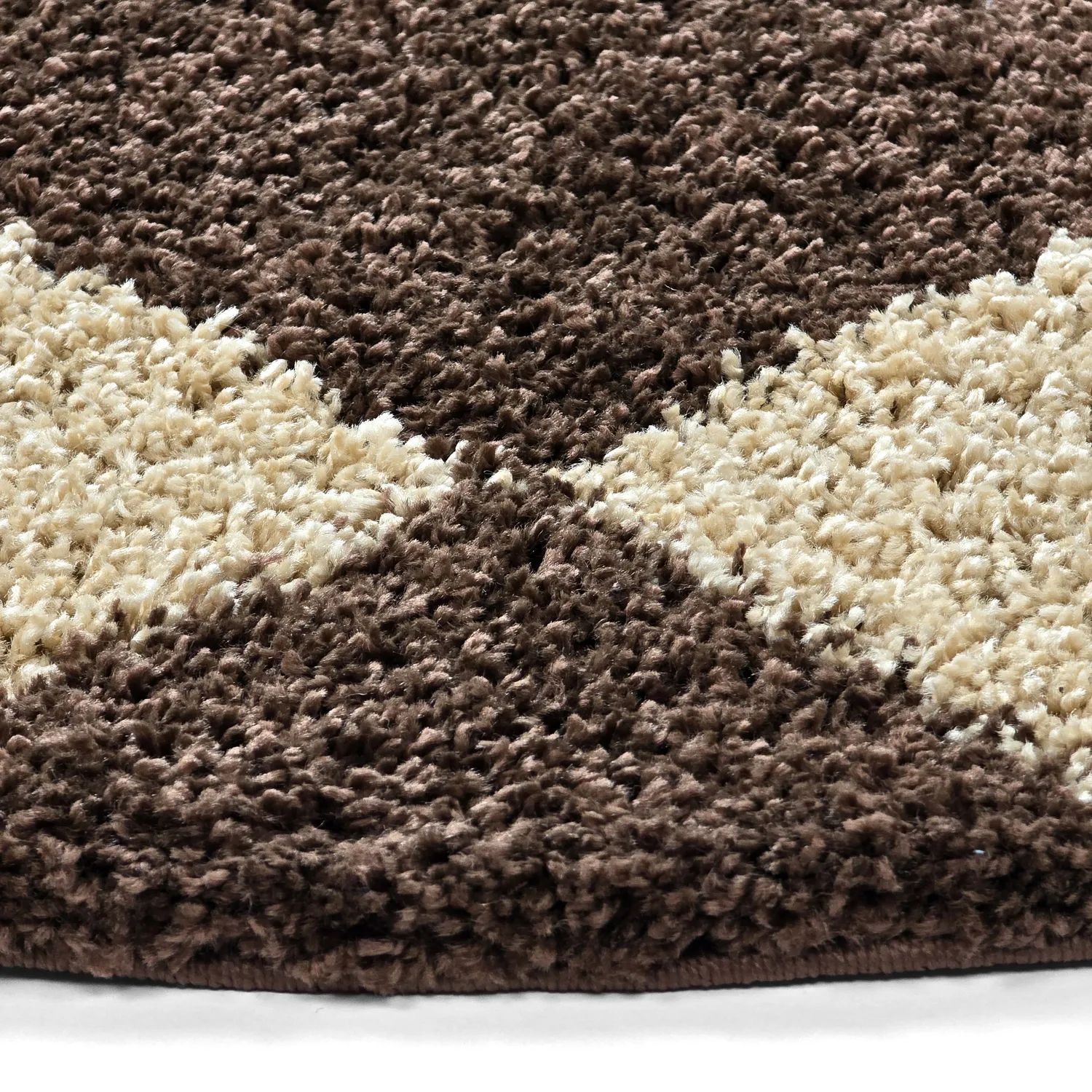 Tappeti rotondi - Albi (marrone/beige)