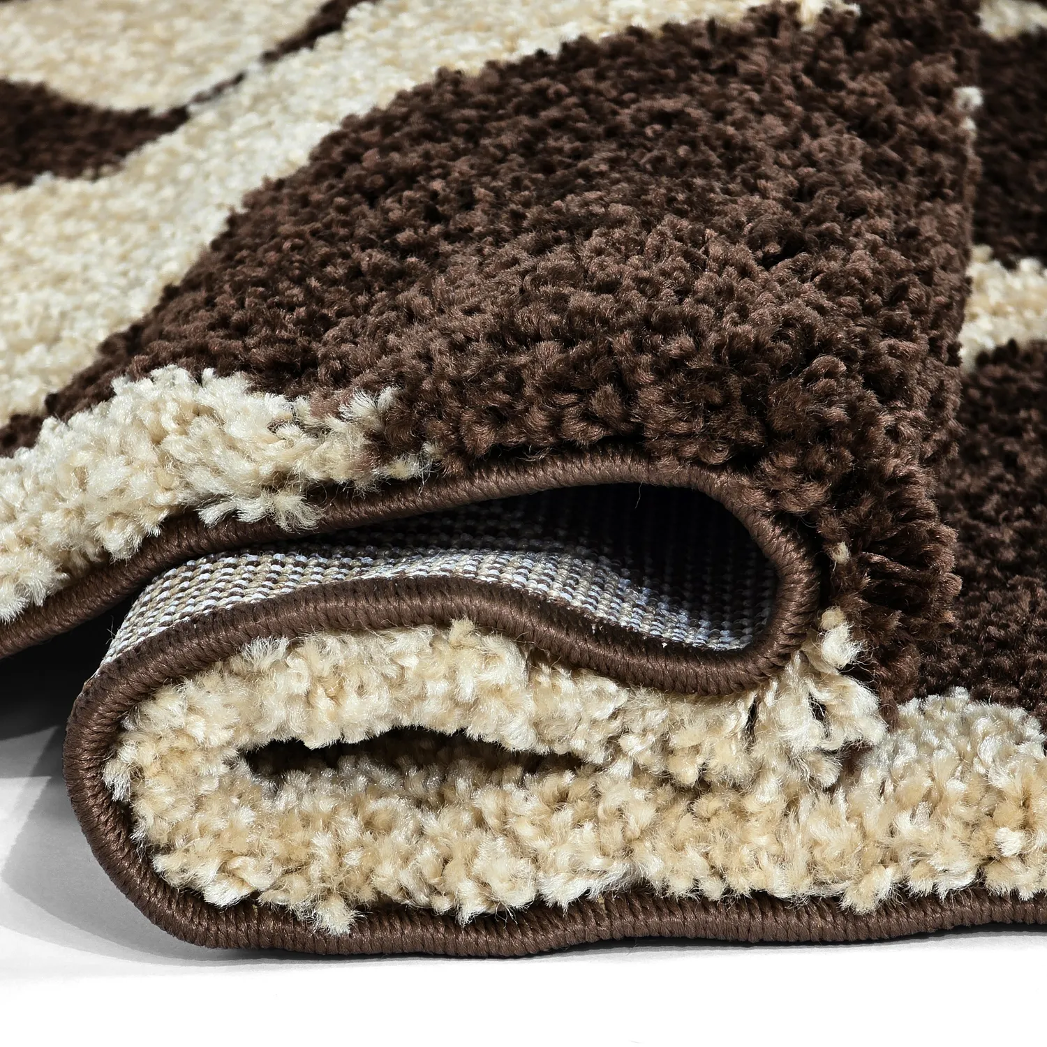 Tappeti rotondi - Albi (marrone/beige)