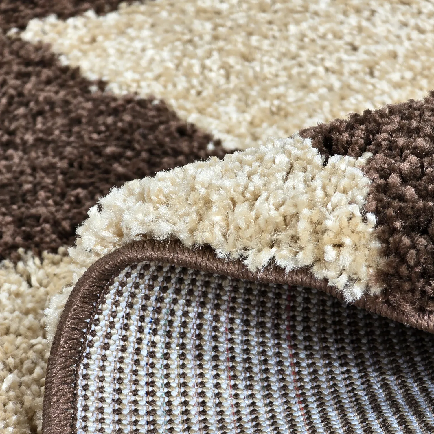 Tappeti rotondi - Albi (marrone/beige)
