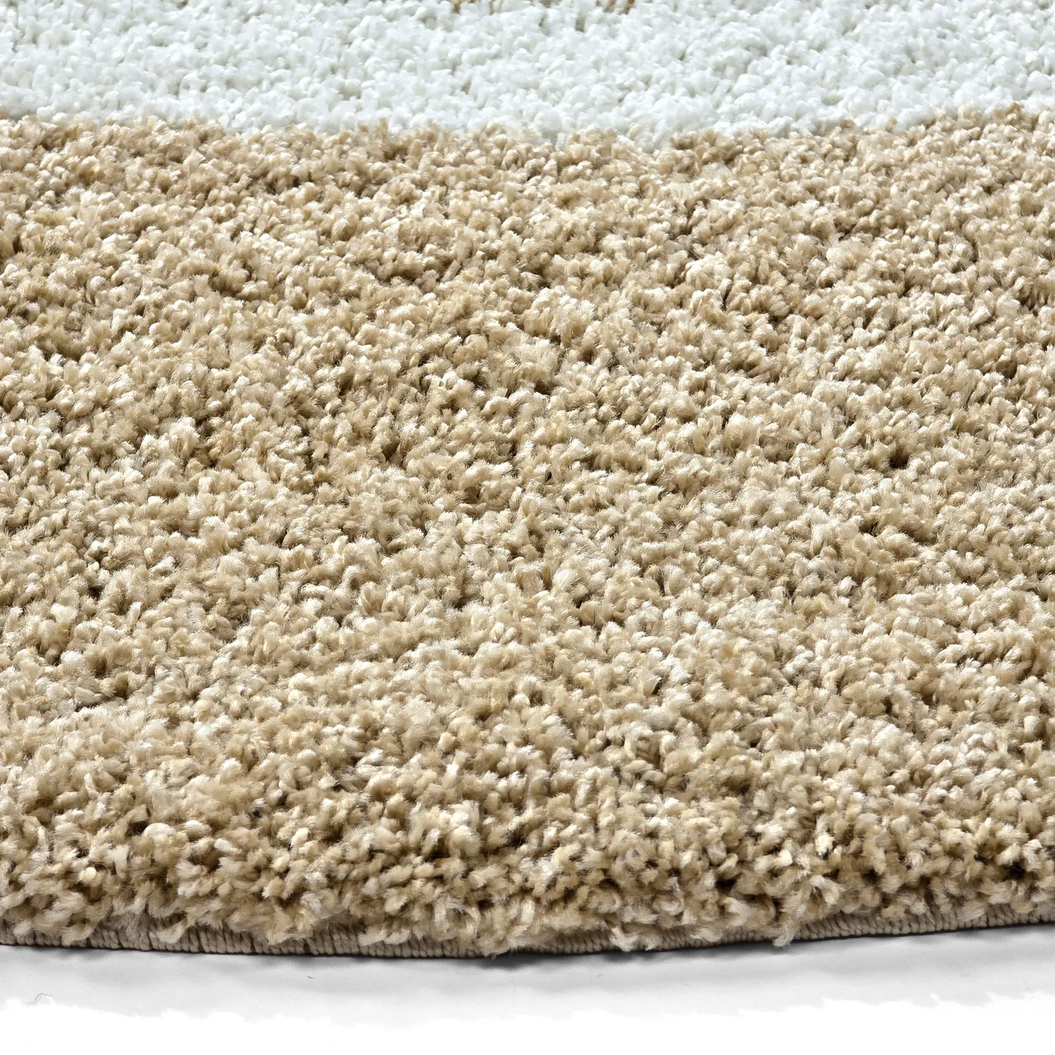 Tappeti rotondi - Alsace (beige/bianco/marrone)