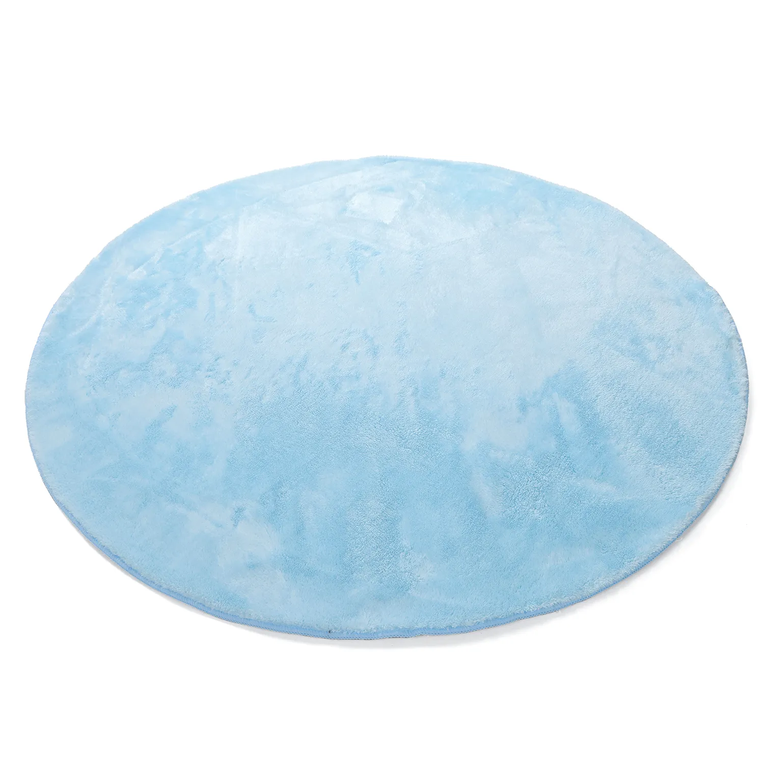 Tappeti rotondi - Aranga Super Soft Fur (azzurro)