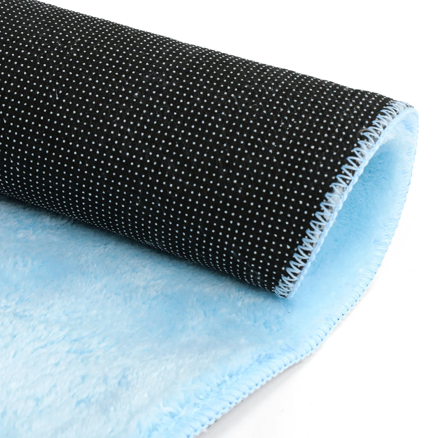 Tappeti rotondi - Aranga Super Soft Fur (azzurro)