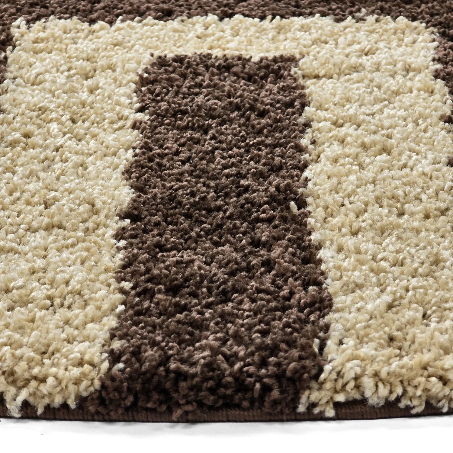 Tappeti rotondi - Imilchil (beige/marrone)