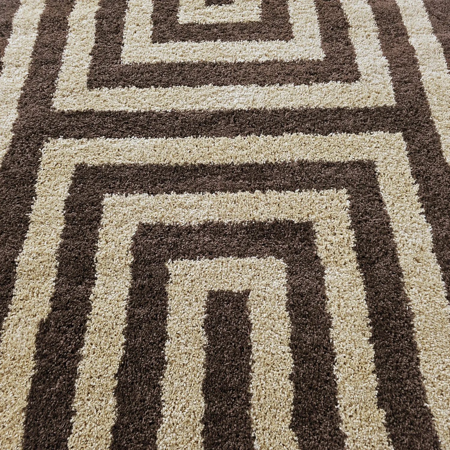 Tappeti rotondi - Imilchil (beige/marrone)