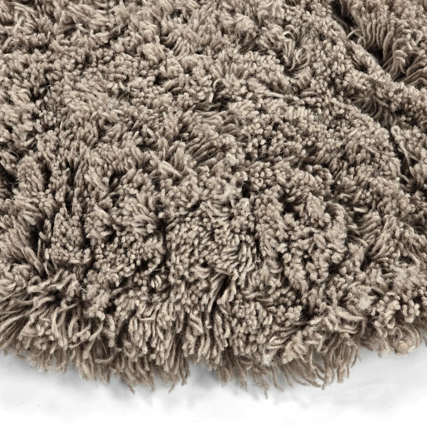 Tappeto rotondo - Aliste Wool Shaggy (marrone)