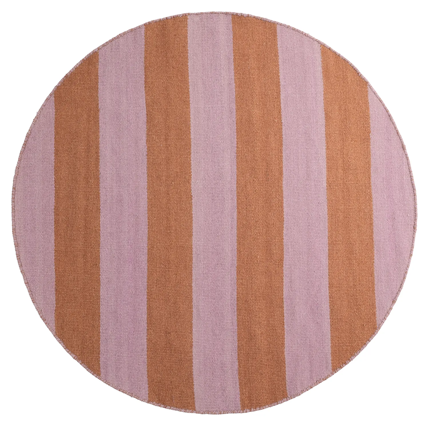 Tappeto rotondo - Garine (arancione/rosa)
