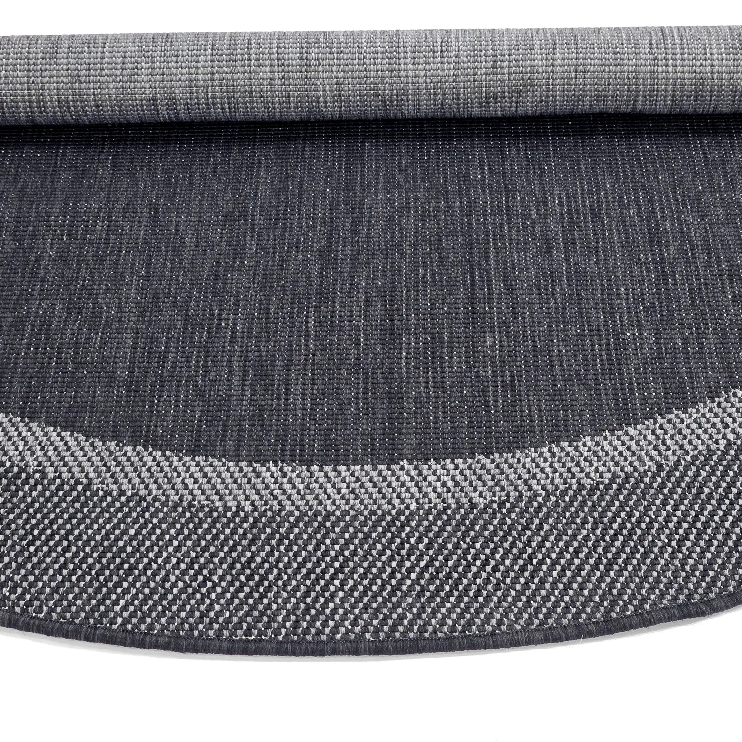 Tappeto rotondo - Indoor/Outdoor Alta (antracite)