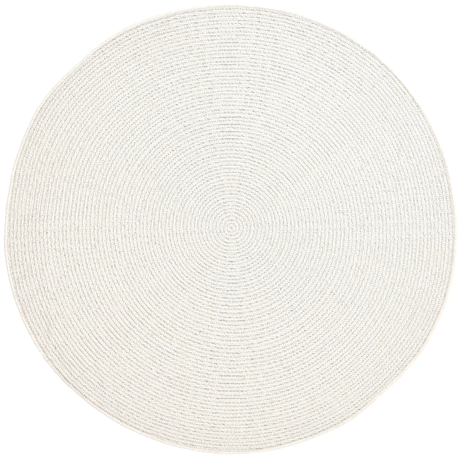 Tappeto rotondo - Indoor/Outdoor Arlo (bianco)