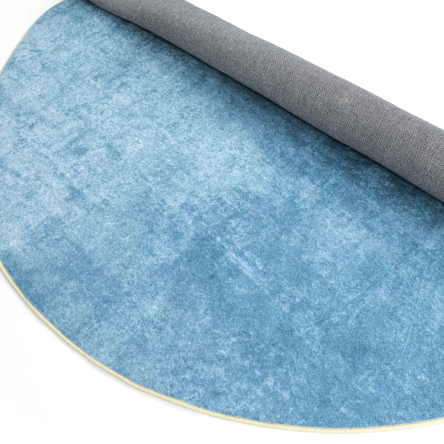 Tappeto rotondo - Lynton (blu)
