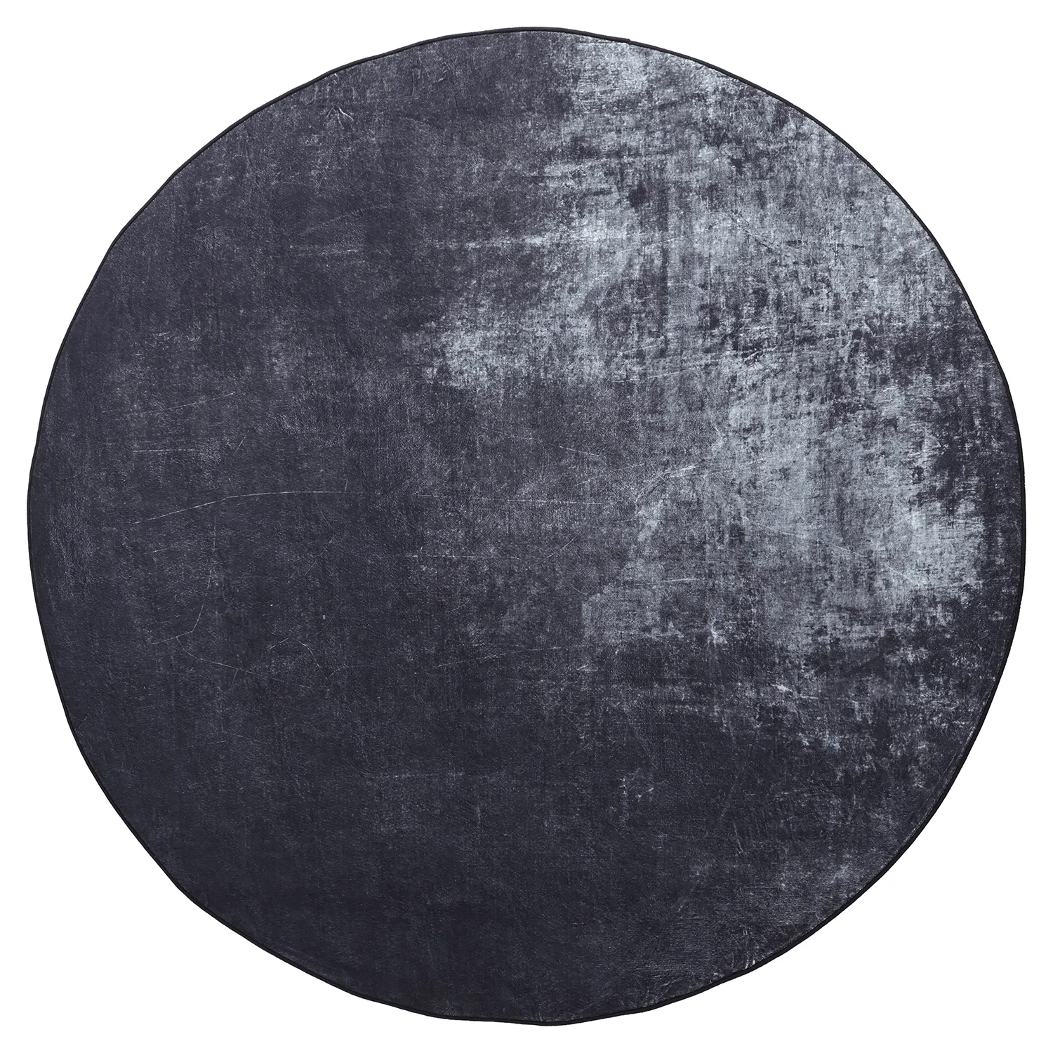 Tappeto rotondo - Lynton (nero)