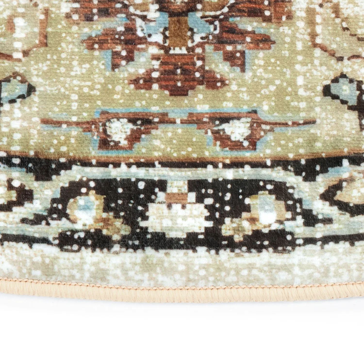 Tappeto rotondo - Siliana (beige)