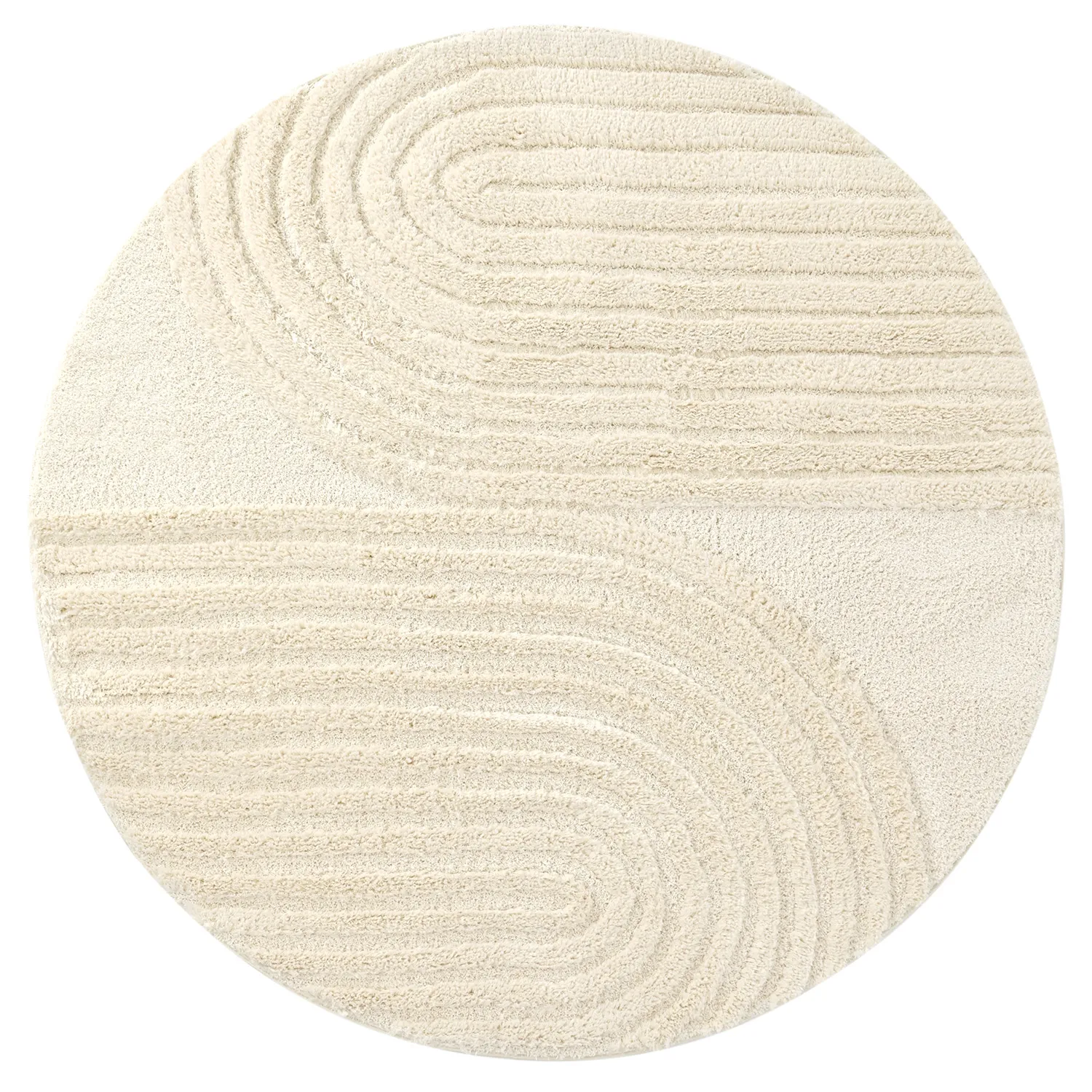 Tappeti rotondi - Evora (offwhite)