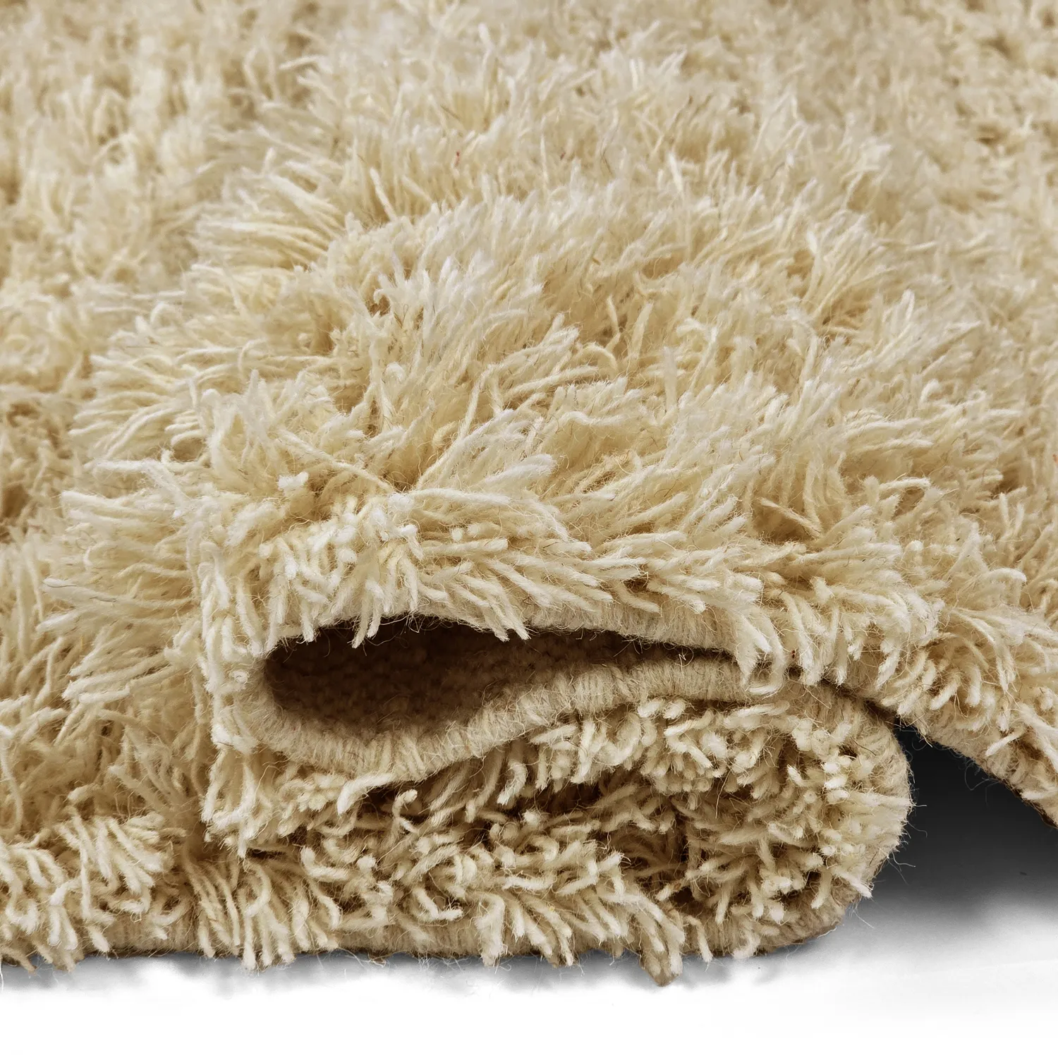 Tappeto A Pelo Lungo - Melilla Hand Woven Wool Shaggy (natura)