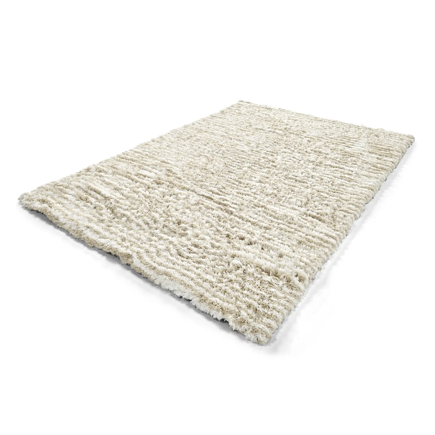 Tappeto A Pelo Lungo - Aden (beige/bianco)