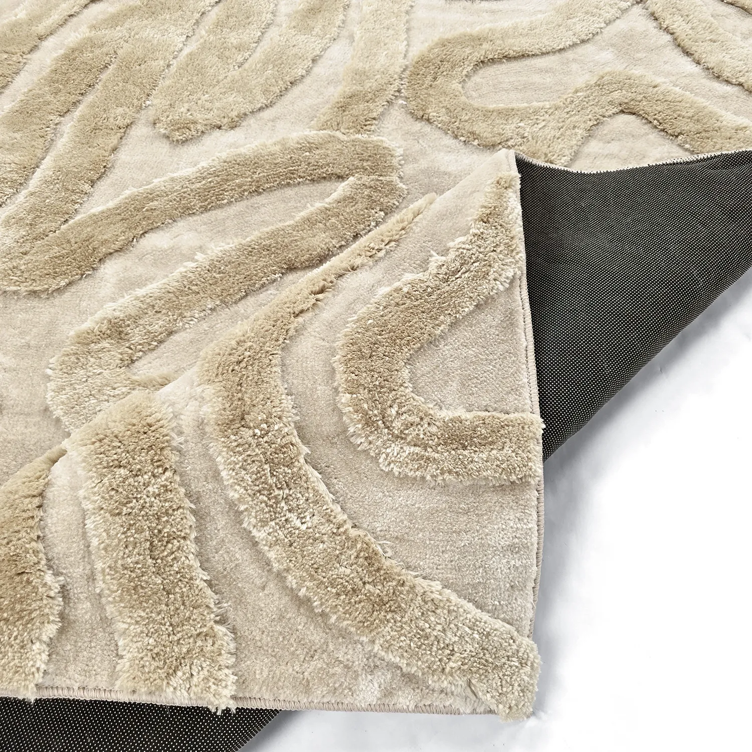 Tappeto A Pelo Lungo - Akaba (crema/beige)