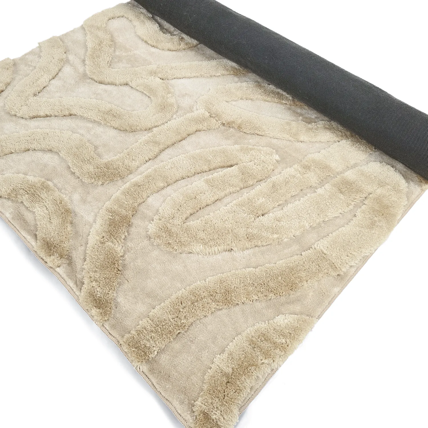 Tappeto A Pelo Lungo - Akaba (crema/beige)