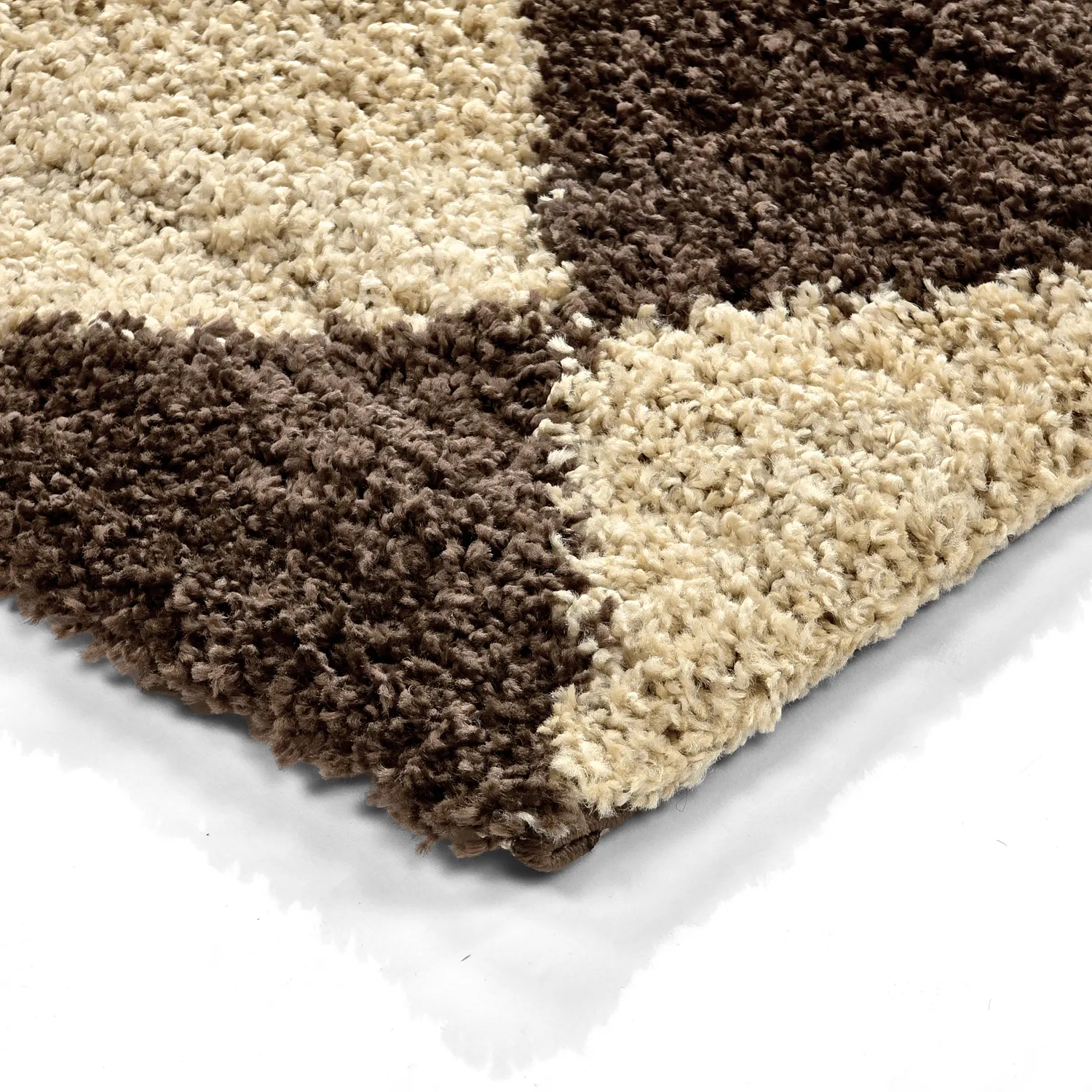 Tappeto A Pelo Lungo - Albi (marrone/beige)